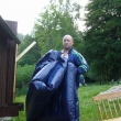 Ko�a jako spr�vn� parag�n uskute�nil seskok na m�sto ur�en� :-)